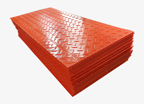 3x8 plastic lightweight temporary ground protection mats for heavy equipment