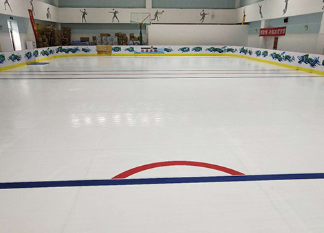 UHMWPE self-lubricating surface hockey artificial ice tiles skating rink