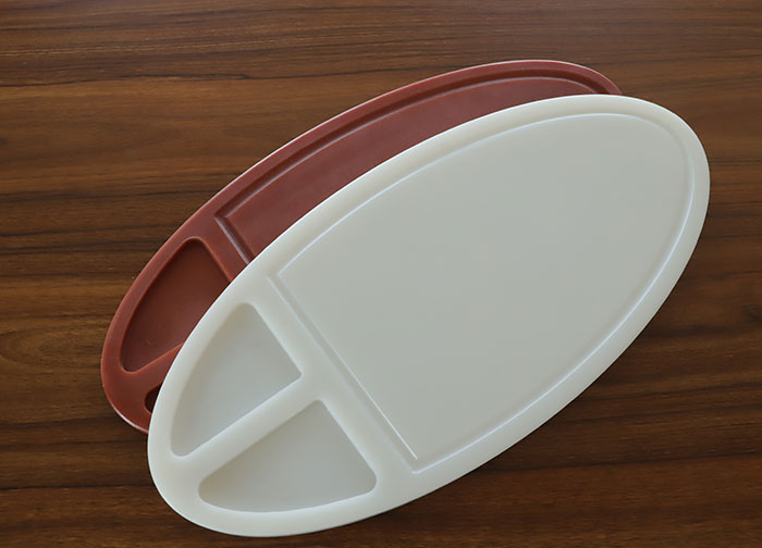 Custom Plastic HDPE White Cutting Board 1/2 Thick